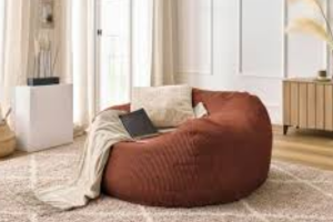 un pouf moelleux Voltaire