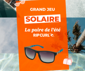 une paire de lunettes de soleil Rip Curl