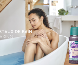 cristaux de bain à la lavande Relaxing de Kneipp