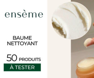 un baume nettoyant et démaquillant Ensème