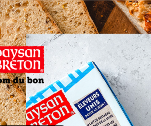 un beurre plaquette de Paysan Breton