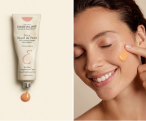 un soin blush de peau abricot lumière d’Embryolisse