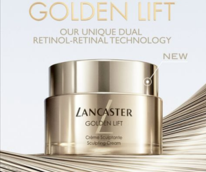 crème sculptante Golden Lift de Lancaster