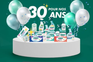 un an de produits d’entretien