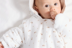 une combinaison pilote doublée polaire bébé Obaïbi