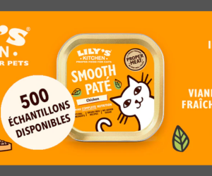 Smooth Paté au poulet pour chats de Lily's Kitchen