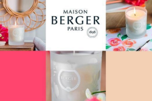 coffret de bougies parfumées Maison Berger
