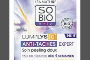 un soin unifiant Lumi'Lys expert anti-taches So Bio étic