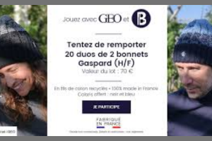 duo de bonnets Gaspard de Blanc Bonnet