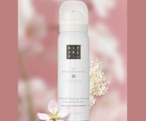 mini mousse de douche The Ritual of Sakura