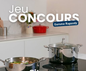 Sitram lot d’ustensiles Rapsody en inox