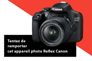 appareil photo Reflex Canon EOS 2000D