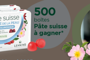 Lehning boîte de gummies Pâte suisse Beauté de la Peau