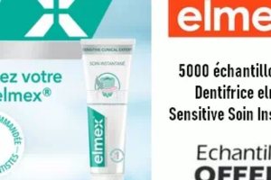 dentifrice elmex Sensitive Soin Instantané