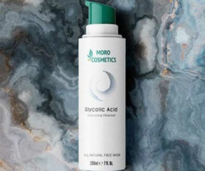 nettoyant exfoliant à l’acide glycolique de Moro Cosmetics