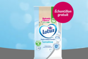 papier toilette humide Lotus