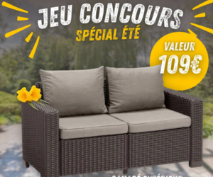 Ducatillon canapé extérieur 2 places