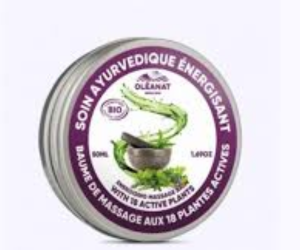 baume de massage ayurvédique d’Oléanat