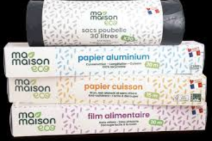 duo papier cuisson et papier aluminium Ma Maison éco