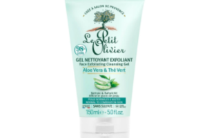 gel nettoyant exfoliant de Le Petit Olivier