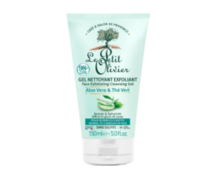 gel nettoyant exfoliant de Le Petit Olivier