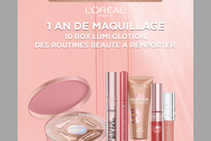 un an de maquillage