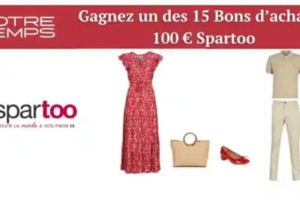 bon d’achat Spartoo de 100 €