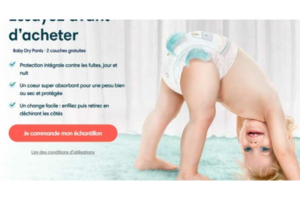 deux couches culottes Dry Pants de Pampers