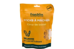 sticks dentaires pour chien de Franklin