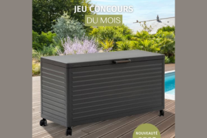 coffre de rangement Edenio graphite
