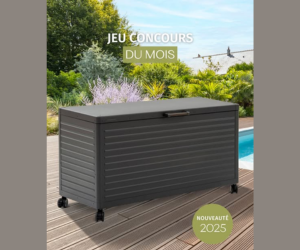 coffre de rangement Edenio graphite