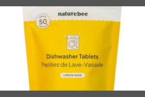 tablettes lave-vaisselle Naturebee