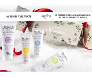 Coffret Hydratation Merveilleuse de Marilou Bio