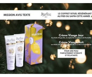 coffret Rituel Régénérant de Marilou Bio