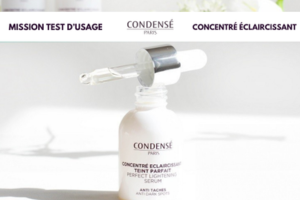 concentré éclaircissant teint parfait Condensé Paris