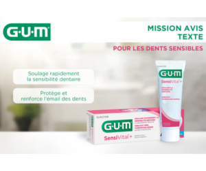 dentifrice SensiVital+ de GUM