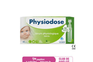 sérum physiologique en plastique d’origine végétale Physiodose