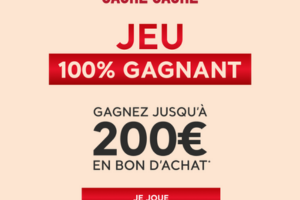 bon d'achat de 200 €