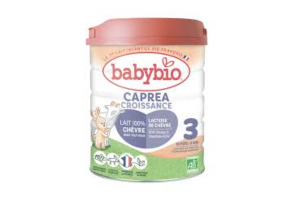 lait infantile au lait de chèvre bio Caprea 3ème âge Babybio