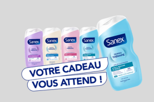 lot de 4 produits Sanex