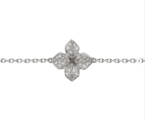 magnifique bracelet en or 18k serti de diamants