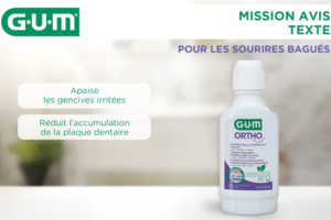 bain de bouche GUM ORTHO