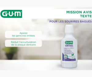 bain de bouche GUM ORTHO