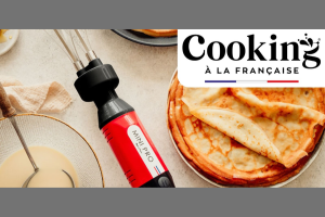 mixeur plongeant MiniPro et un double fouet Cooking À La Française