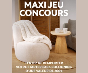 pack cocooning de 200 €