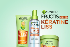routine Garnier Fructis Kératine Liss