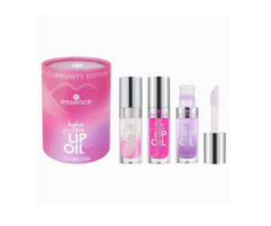 trio d'huiles pour lèvres Hydra Kiss d’Essence