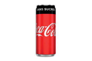 canette de Coca-Cola Zéro Sucres