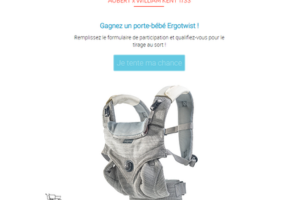 porte-bébé Ergotwist William Kent
