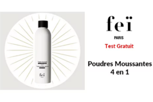 poudres moussantes 4 en 1 FEÏ PARIS